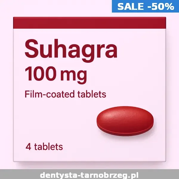 Suhagra 50mg - 4 tabletki powlekane | Apteka